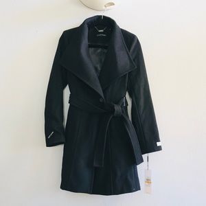 Calvin Klein Black Trench Coat